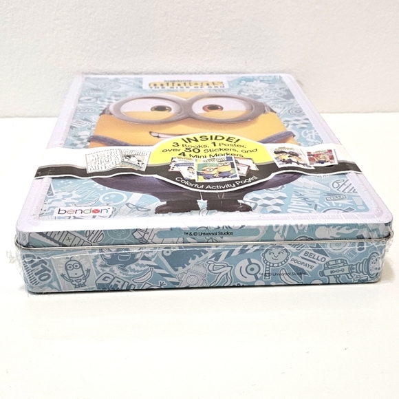 Minions 2 The Rise of Gru Activity Books & Tin Box Set - Picture 7 of 14